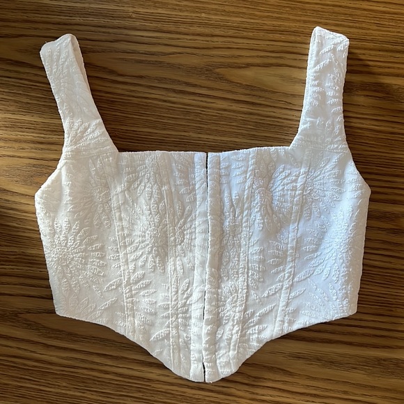 Princess Polly Tops Princess Polly White In Your Dreams Corset Top Poshmark
